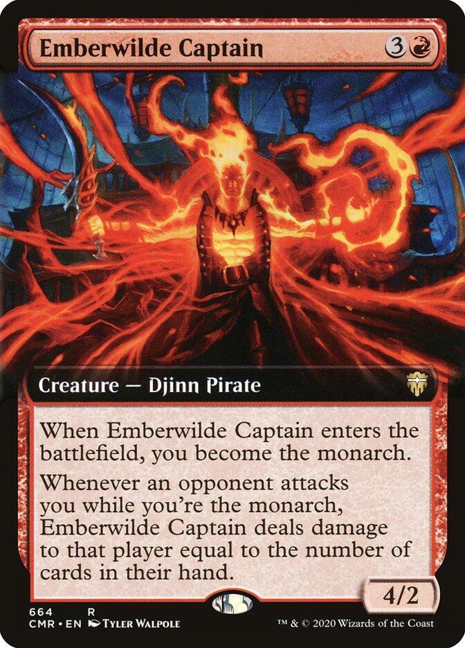 Emberwilde Captain (Extended Art) card image
