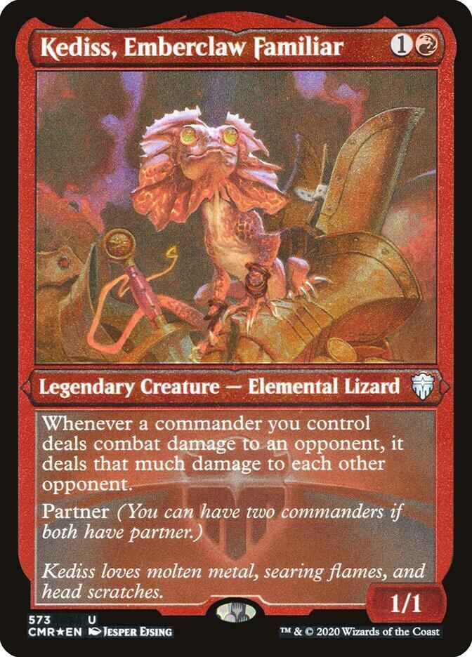 Kediss, Emberclaw Familiar (Foil Etched) card image