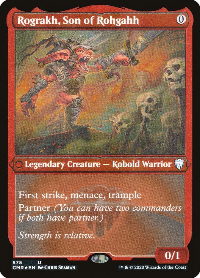 Rograkh, Son of Rohgahh (Foil Etched) card image