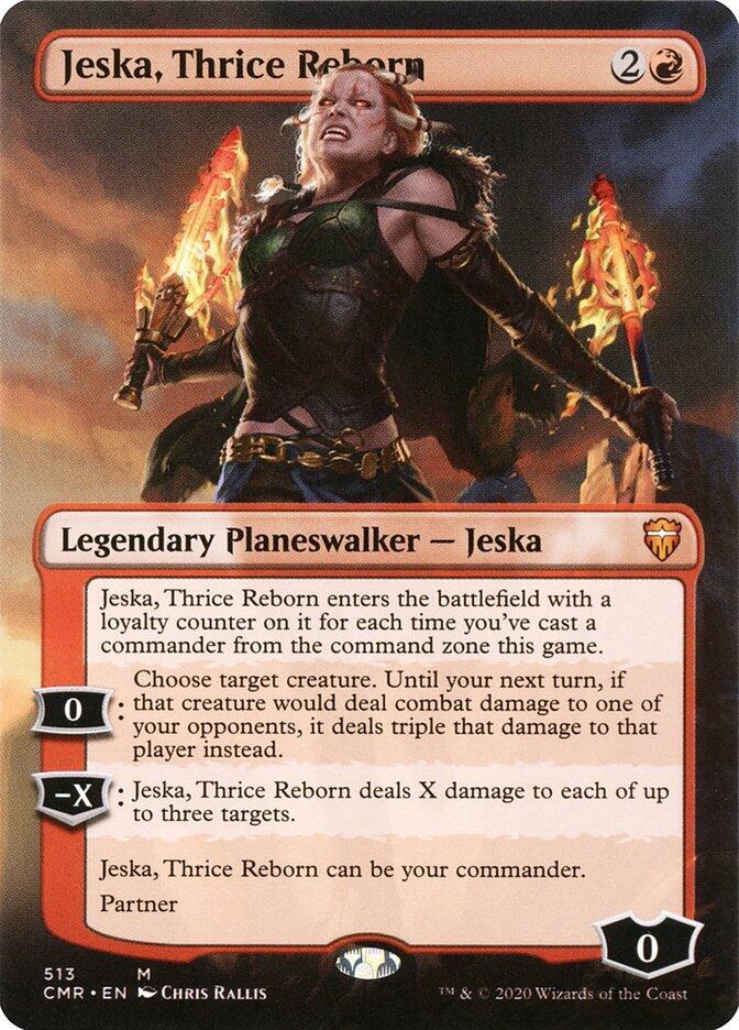 Jeska, Thrice Reborn (Borderless) card image