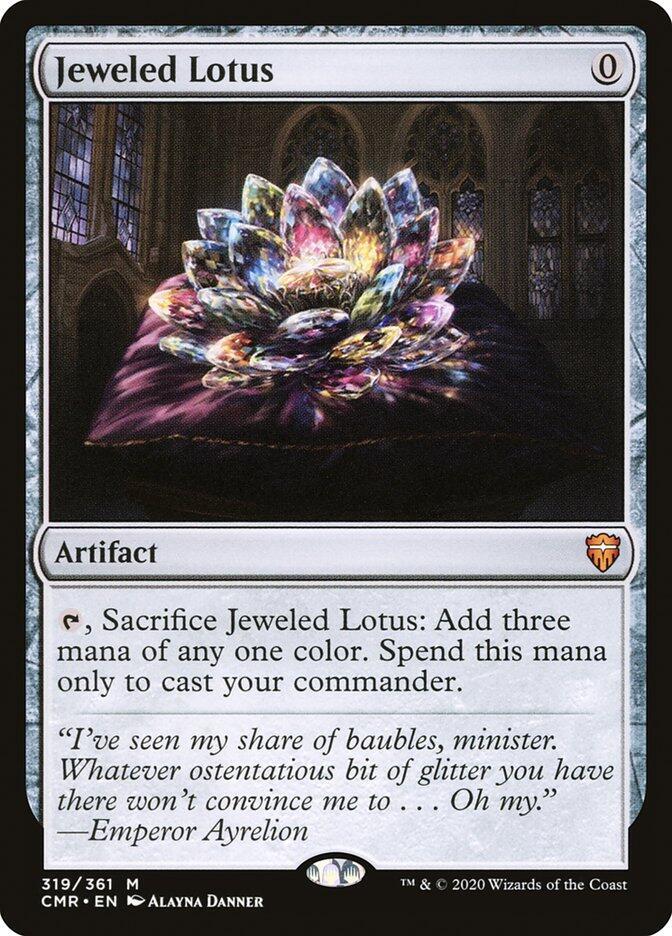 Jeweled Lotus card image
