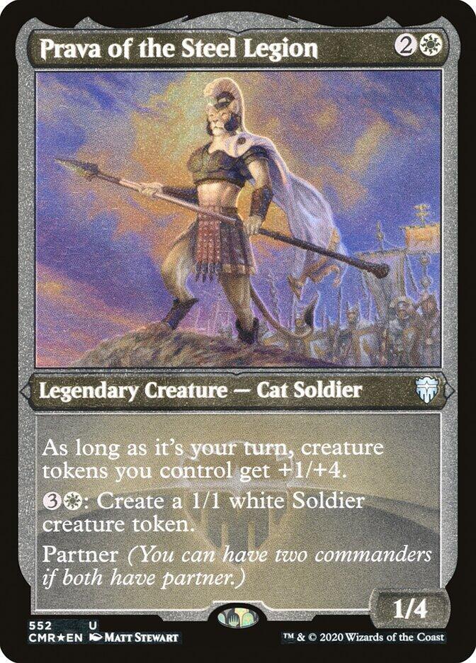 Prava of the Steel Legion (Foil Etched) card image