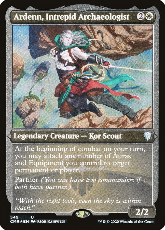 Ardenn, Intrepid Archaeologist (Foil Etched) card image