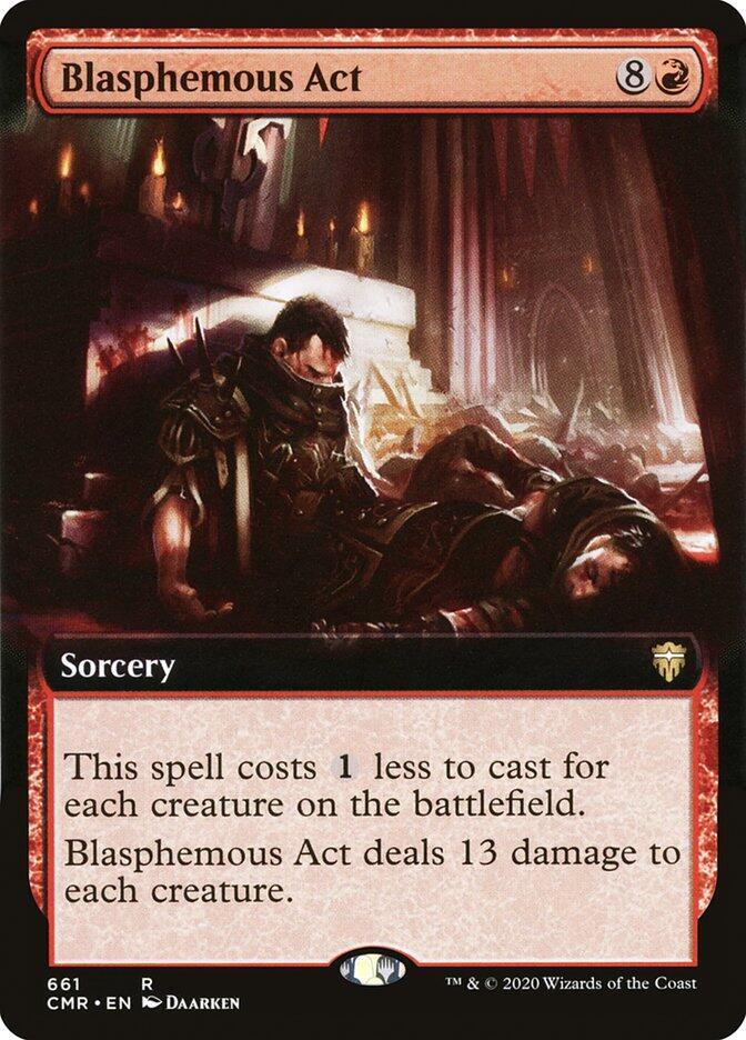 Blasphemous Act (Extended Art) card image