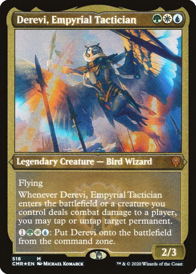 Derevi, Empyrial Tactician (Foil Etched) card image