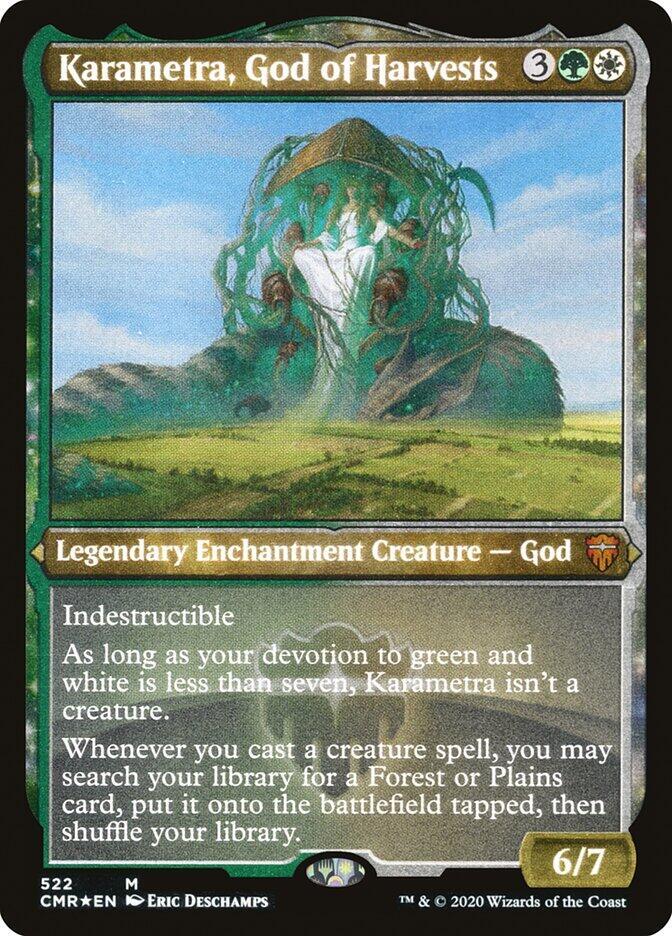 Karametra, God of Harvests (Foil Etched) card image