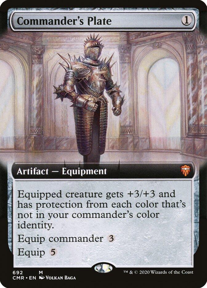 Commander's Plate (Extended Art) card image