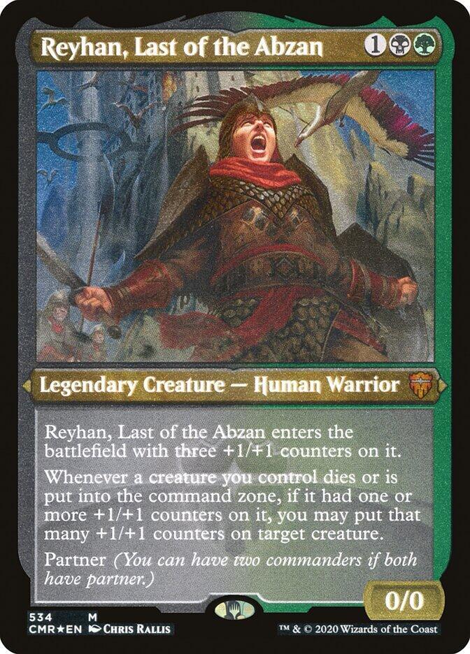 Reyhan, Last of the Abzan (Foil Etched) card image