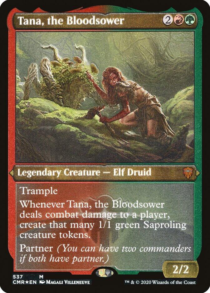 Tana, the Bloodsower (Foil Etched) card image