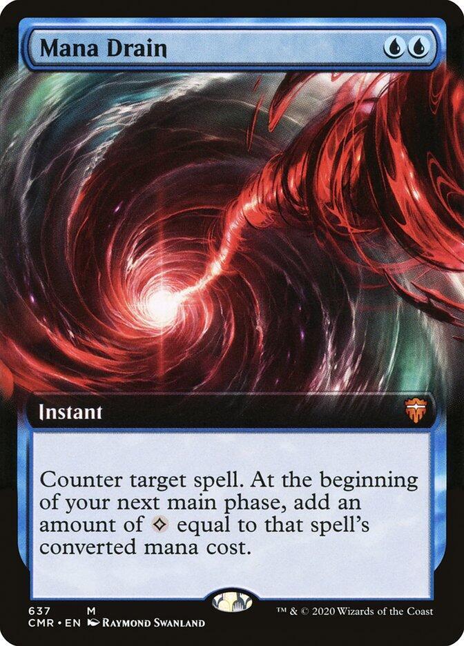 Mana Drain (Extended Art) card image