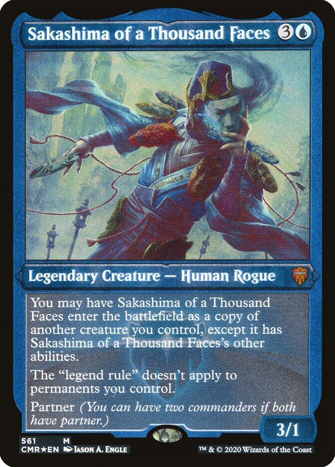 Sakashima of a Thousand Faces (Foil Etched) card image