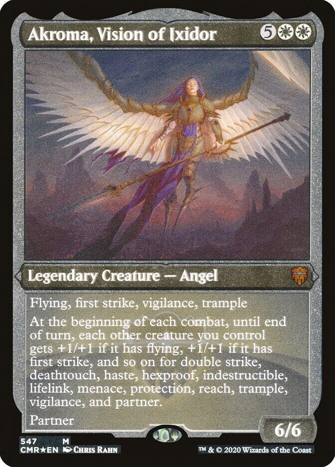 Akroma, Vision of Ixidor (Foil Etched) card image
