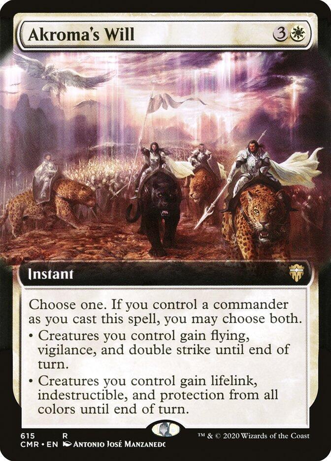 Akroma's Will (Extended Art) card image