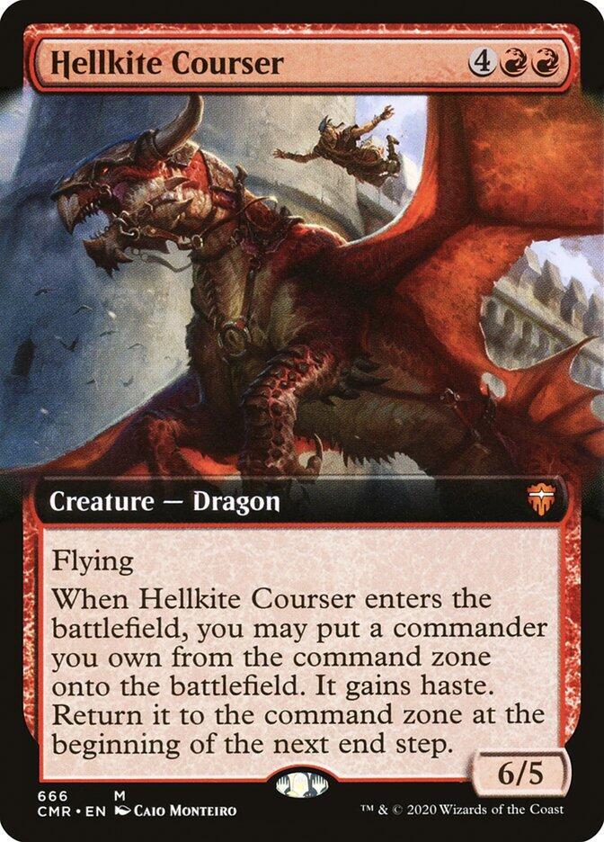 Hellkite Courser (Extended Art) card image
