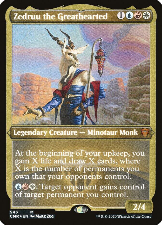 Zedruu the Greathearted (Foil Etched) card image