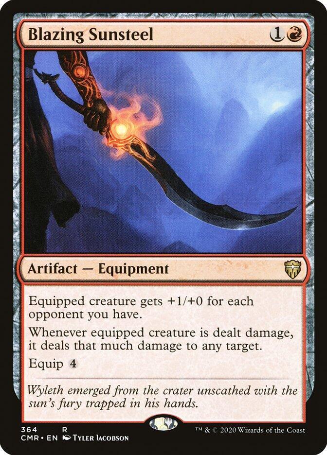 Blazing Sunsteel card image