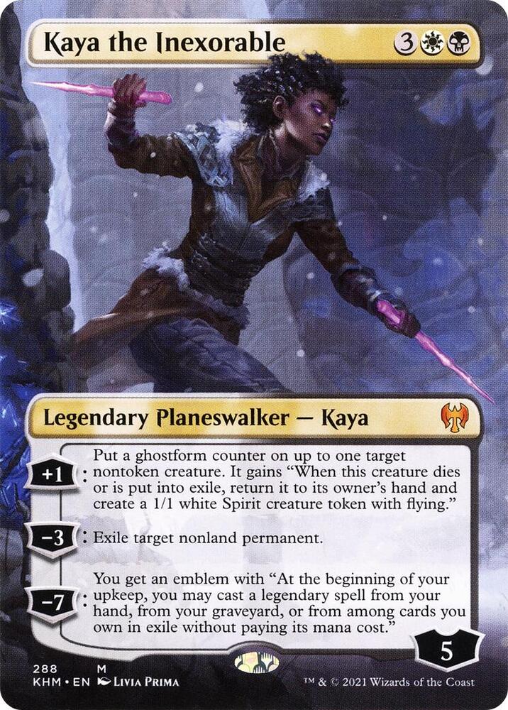 Kaya the Inexorable (Borderless) card image