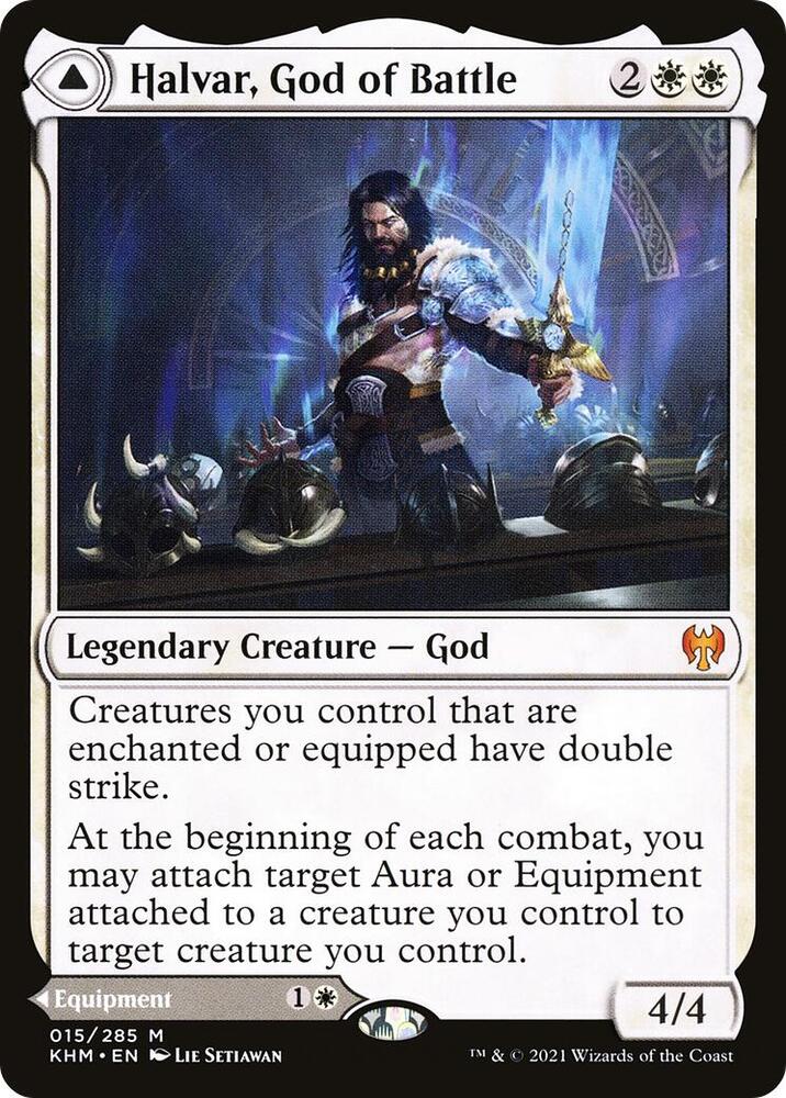 Halvar, God of Battle card image