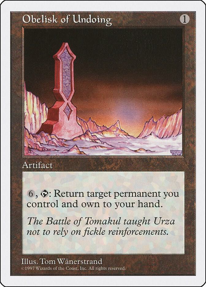 Obelisk of Undoing card image