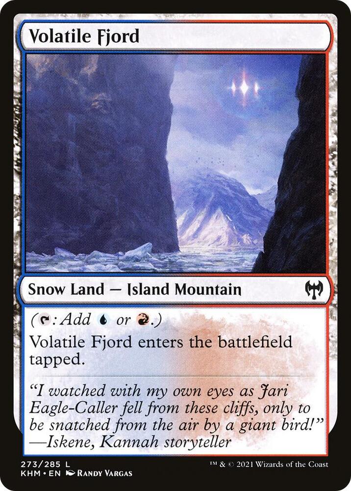 Volatile Fjord card image