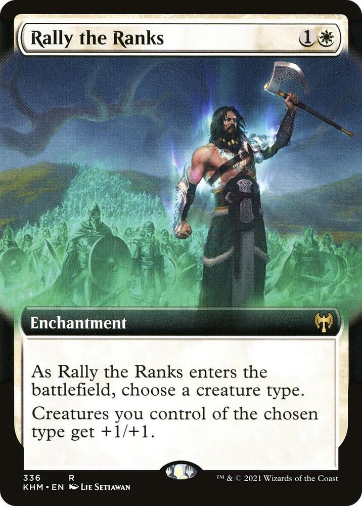 Rally the Ranks (Extended Art) card image