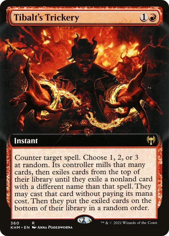 Tibalt's Trickery (Extended Art) card image
