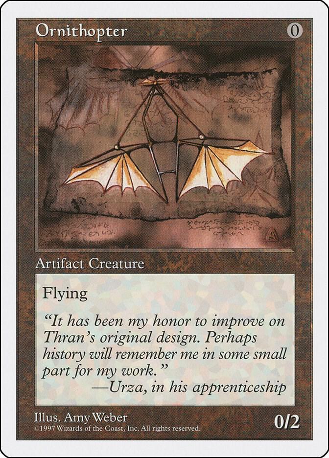 Ornithopter card image
