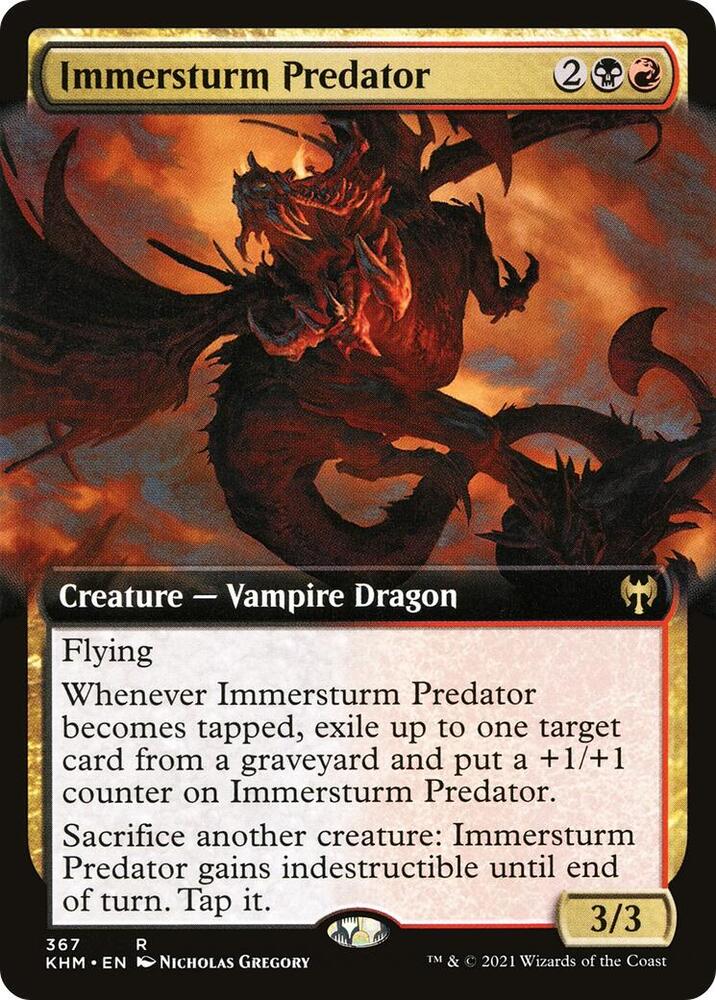 Immersturm Predator (Extended Art) card image