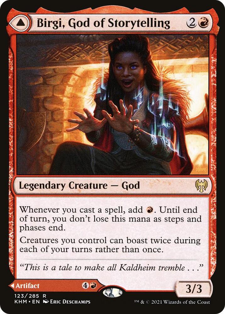 Birgi, God of Storytelling card image