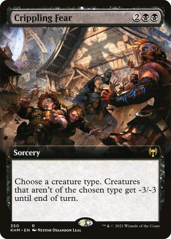 Crippling Fear (Extended Art) card image