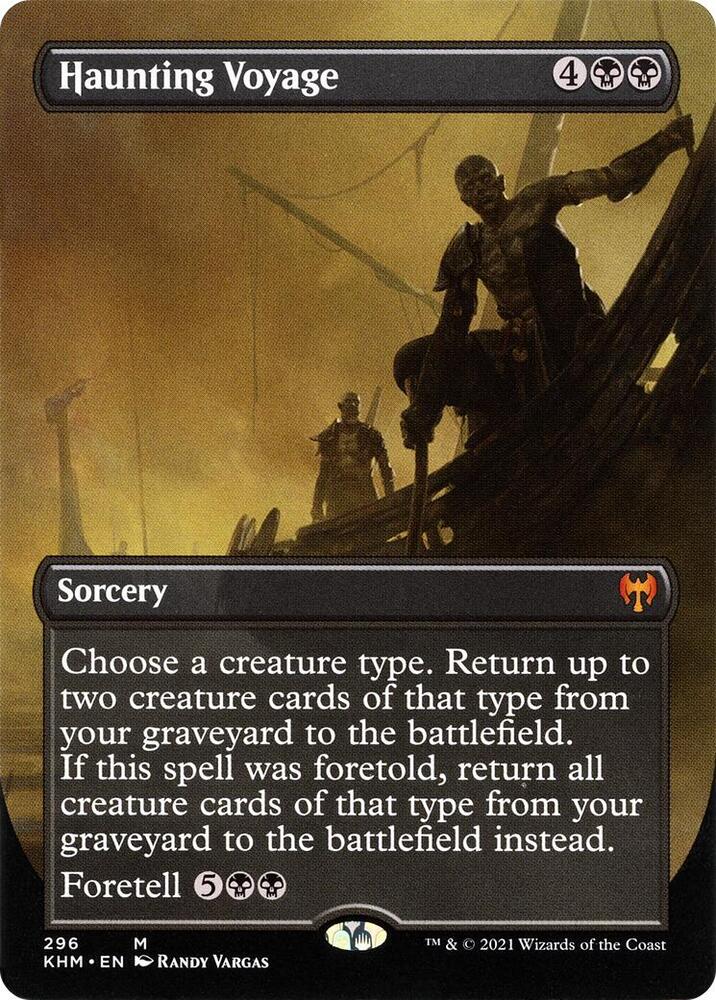 Haunting Voyage (Borderless) card image
