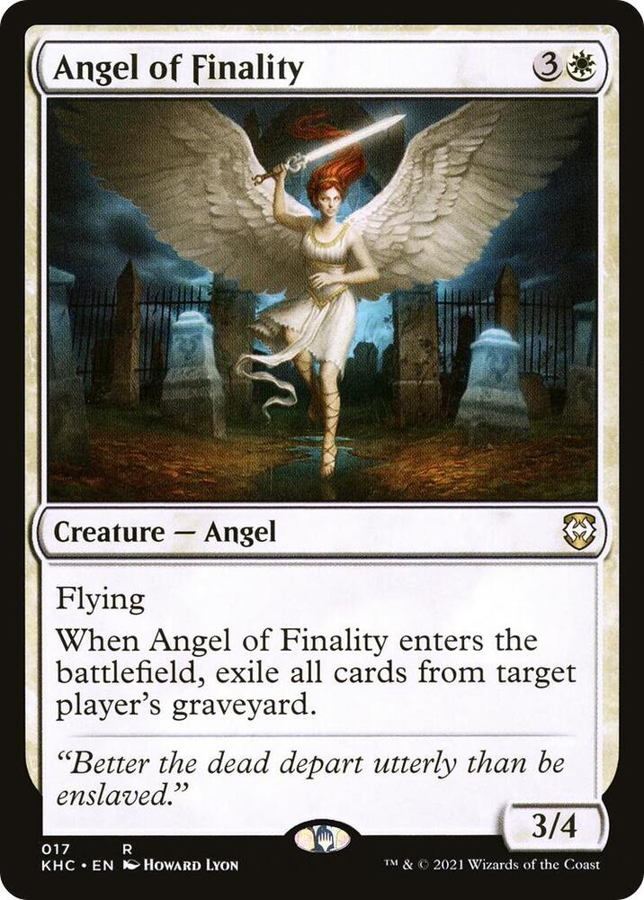 Angel of Finality card image