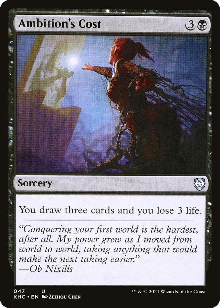 Ambition's Cost card image
