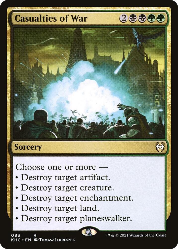 Casualties of War card image