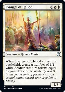 Evangel of Heliod card image