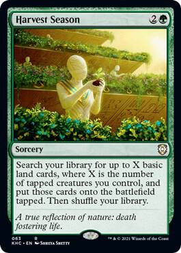 Harvest Season card image