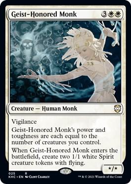 Geist-Honored Monk card image