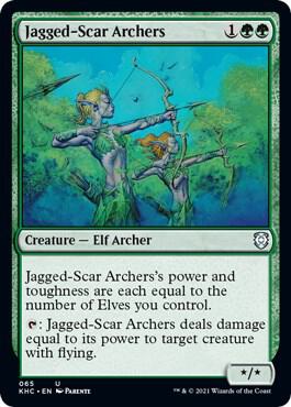 Jagged-Scar Archers card image