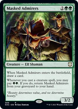 Masked Admirers card image