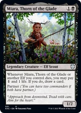 Miara, Thorn of the Glade card image