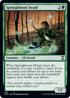 Springbloom Druid card image