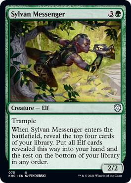 Sylvan Messenger card image