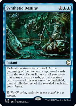 Synthetic Destiny card image