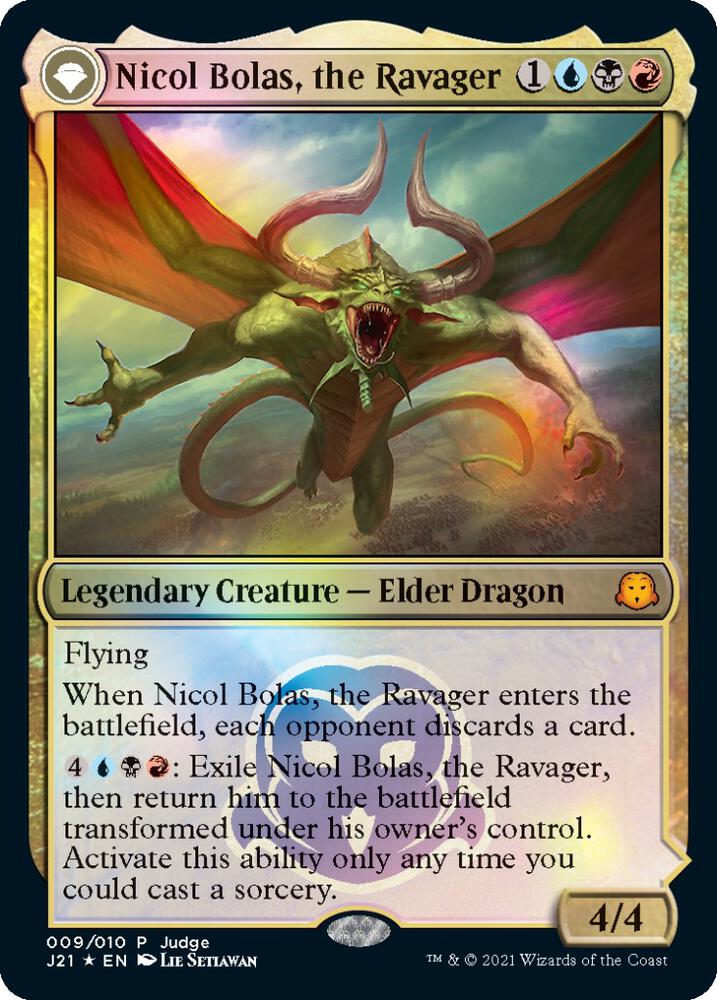 Nicol Bolas, the Ravager card image