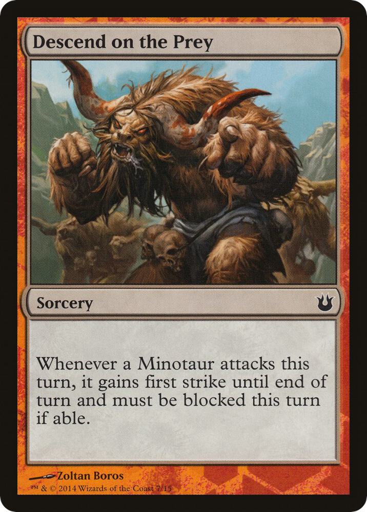 Descend on the Prey card image