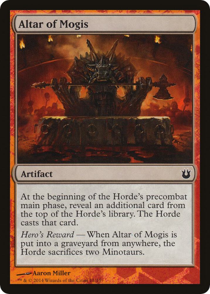 Altar of Mogis card image