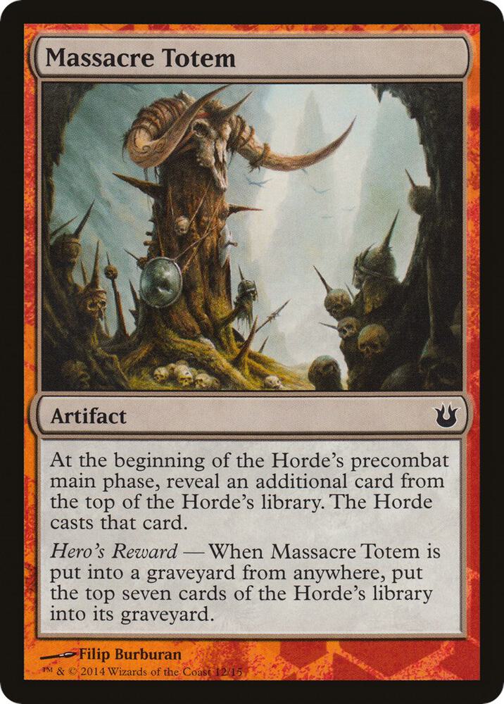 Massacre Totem card image