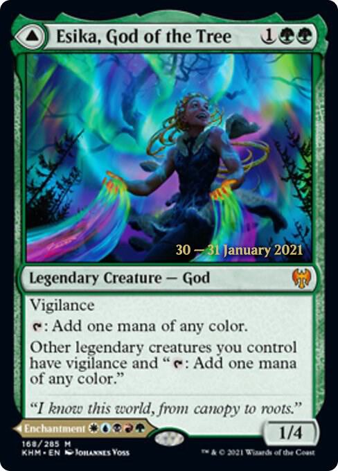Esika, God of the Tree card image