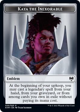 Emblem - Kaya the Inexorable card image