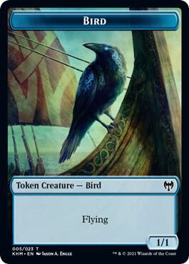 Bird (005) // Soldier Double-Sided Token card image